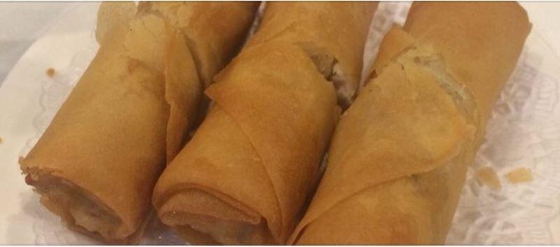 #1 Crispy Chicken Spring Rolls(3)