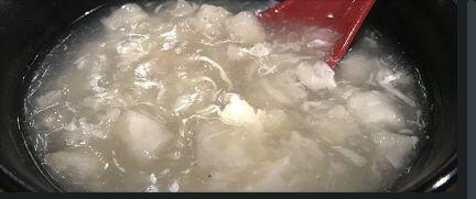 #9 Crab Meat w/ Fish Maw Soup
